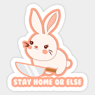 Stay Home Sticker